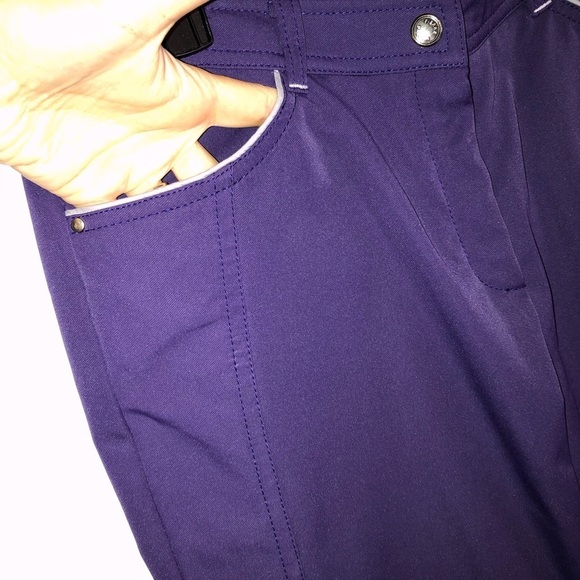 H16 RARE Pierre Balmain Paris Purple Pants - Picture 3 of 9